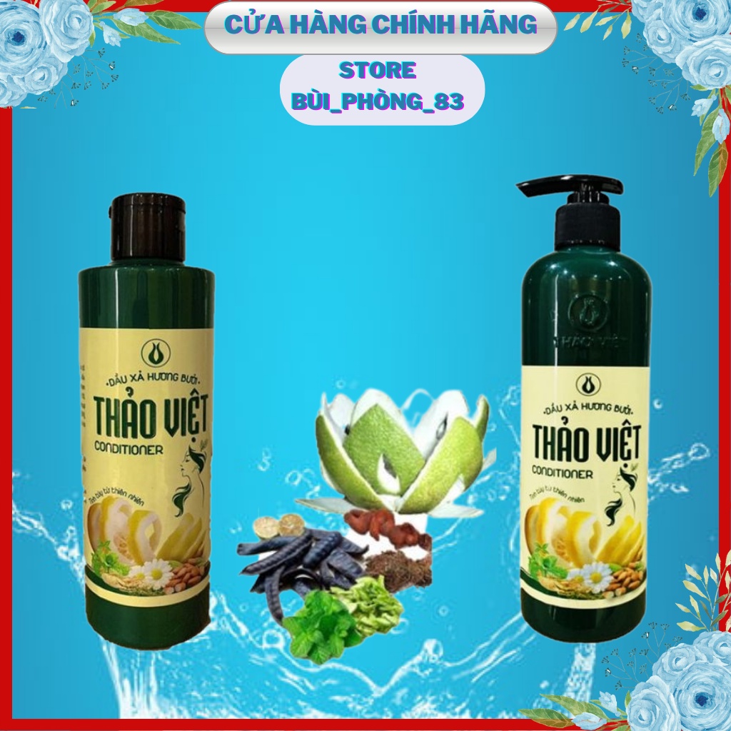 Dầu Xả Thảo Dược Ngăn Dụng Tóc Kích Thích Mọc Tóc Thảo Việt 250Ml