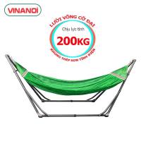 Võng xếp khung thép cao cấp VINANOI - KTV365 Kèm Lưới Võng Cao Cấp Xuất Khẩu Loại 1