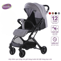 Xe đẩy em bé gấp gọn có tay kéo du lịch bảo hành 12 tháng Mastela HN 275- Xe đẩy trẻ em chất liệu aluminium siêu bền và nhẹ gập gọn xe nôi cho bé sơ sinh