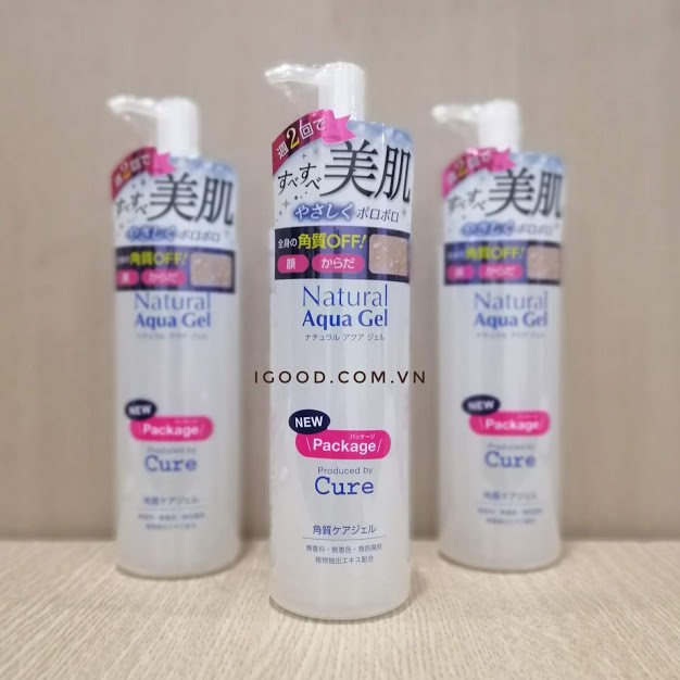 [Hcm][Flash Sales] Tẩy Da Chết Cure Natural Aqua Gel Nhật Bản Mẫu Mới Nhất