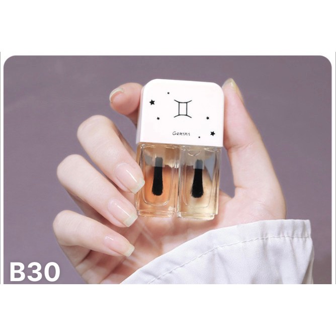 [Hcm][Siêu Rẻ][Hàng Công Ty][Hàng Cao Cấp]Sơn Móng Tay Set 2 Màu Saniye Theo Cung Hoàng Đạo Mã B016 - B30 - Mẫu Mới 2021