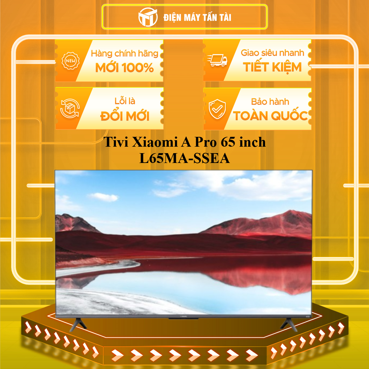 Google Tivi Xiaomi A Pro QLED 4K 65 Inch PRO L65MA-SSEA - GIAO TOÀN QUỐC - CHỈ MIỄN PHÍ HCM