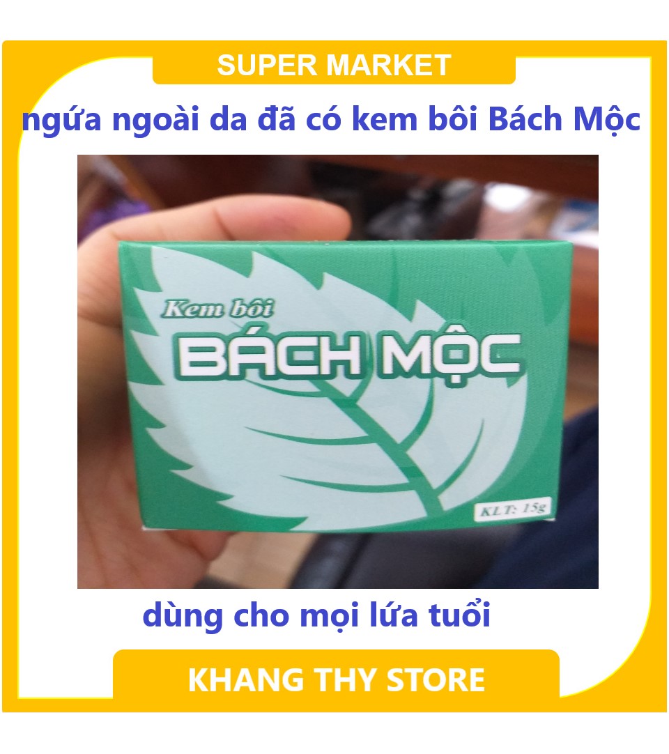 Kem Bôi Bách Mộc - Dùng Ngăn Ngừa Vẩy Nếná Sừng Tổ Đỉa Các Bệnh Về Da