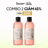 COMBO 2 Bigsize - Nước sen Hậu Giang (toner) Cocoon giúp phục hồi đa nhiệm cho da rất nhạy cảm 310ml