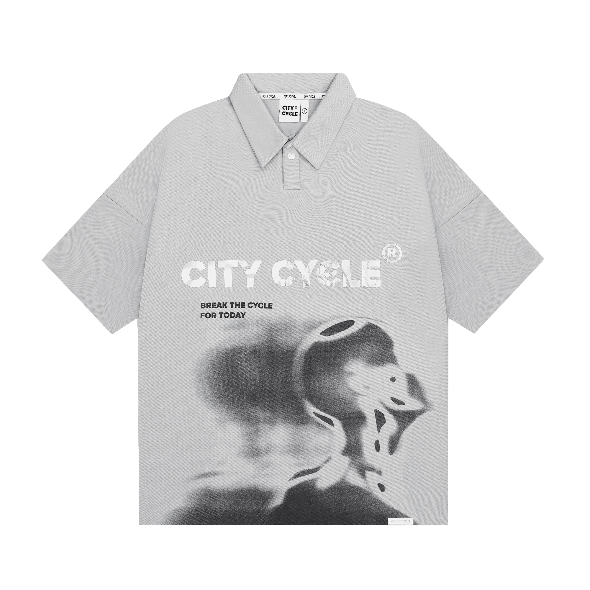 Áo thun polo nam nữ phông có cổ trẻ trung boxy Local Brand Chính Hãng City Cycle Áo Polo Wayfarer