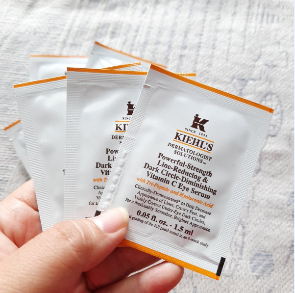 Sample Dưỡng Mắt Kiehls Vitamin C Eye Serum 1.5Ml