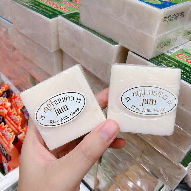 [Hcm]Xà Phòng Trắng Da Cám Gạo Thái Lan Jam Rice Milk Soap Cam Kết Hàng Đúng Mô Tả Đa Dạng Mẫu Mã Màu Sắc Chất Lượng Đảm Bảo An Toàn