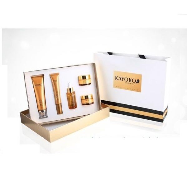 [HCM]Bộ Mỹ Phẩm Kayoko 5 món Màu Vàng Mới Cao Cấp