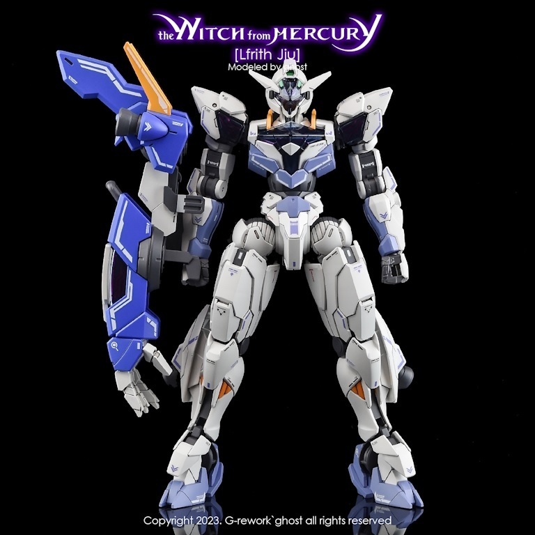 Mô Hình Lắp Ráp HG 1/144 TWFM Lfrith Jiu (tặng base)