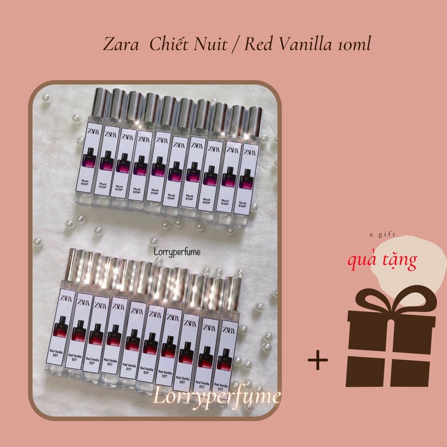 Nước Hoa Chiết 10Ml Red Vanilla / Nuit