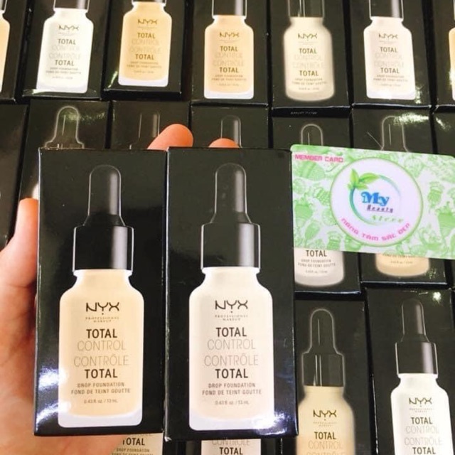 [Hàng Mỹ]Kem Nền #Nyx #Total #Controldrop #Foundatio