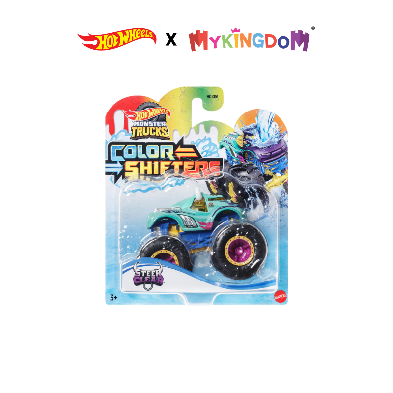 Đồ Chơi Siêu Xe Tải Quái Vật Monster Trucks Đổi Màu Hot Wheels HGX06 - Giao hàng ngẫu nhiên