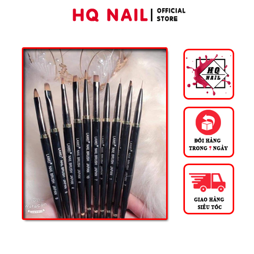 Bộ Cọ Làm Nail 10 Đầu Đầy Đủ Công Dụng