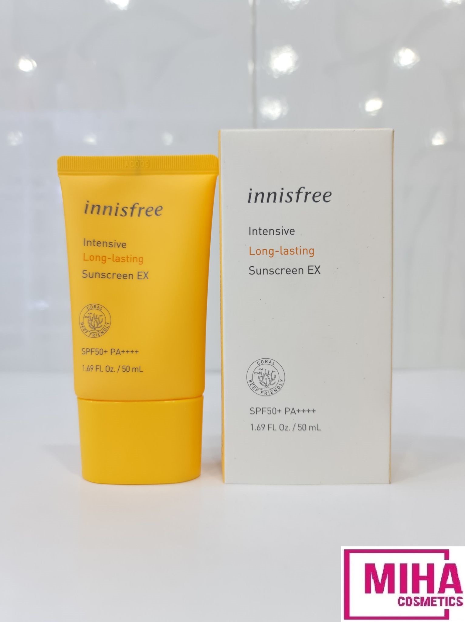 [Hcm]Kem Chống Nắng Da Dầu Innisfree Intensive Long Lasting Sunscreen Ex 50Ml Hàn Quốc