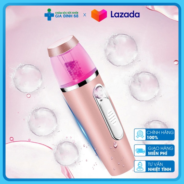 [Hàng Chính Hãng] Máy Phun Sương Cầm Tay Máy Xông Hơi Mặt Mini Xịt Khoáng Máy Phun Sương Cấp Ẩm Cho Da Duy Trì Làn Da Căng Khỏe Mịn Màng Sạc Usb Tiện Dụng Sử Dụng 15 - 20 Phút Bảo Hành 24 Tháng