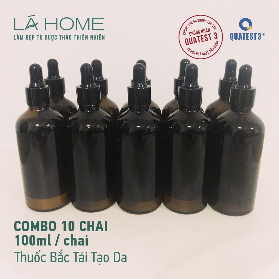 Combo 10 Chai Thuốc Bắc Tái Tạo Da - Hàng Gia Công Giá Sỉ Tại Xưởng Chất Lượng Đảm Bảo Và Cam Kết Hàng Đúng Như Mô Tả