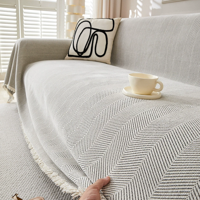 Vỏ bọc ghế sofa nhung Nordic ins thời trang chống trượt cho ghế sofa 1/2/3/4 chỗ ngồi Vỏ bọc bảo vệ ghế sofa cho phòng khách Trang trí nhà cửa
