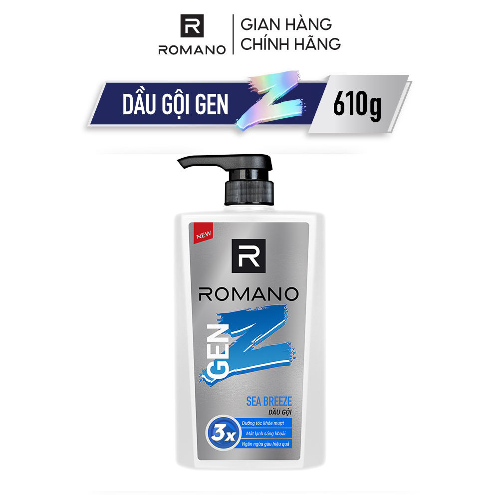 Dầu gội Romano GEN Z FOREST CEDAR/SEA BREEZE 610G