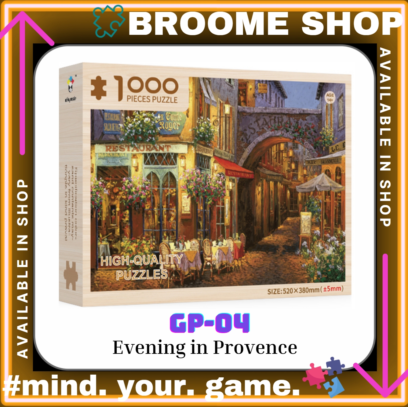 Bộ tranh xếp hình Paris Tower Babel Tháp Puzzle 1000 miếng Tranh ghép hình 1000 mảnh Xếp Hình 1000 P