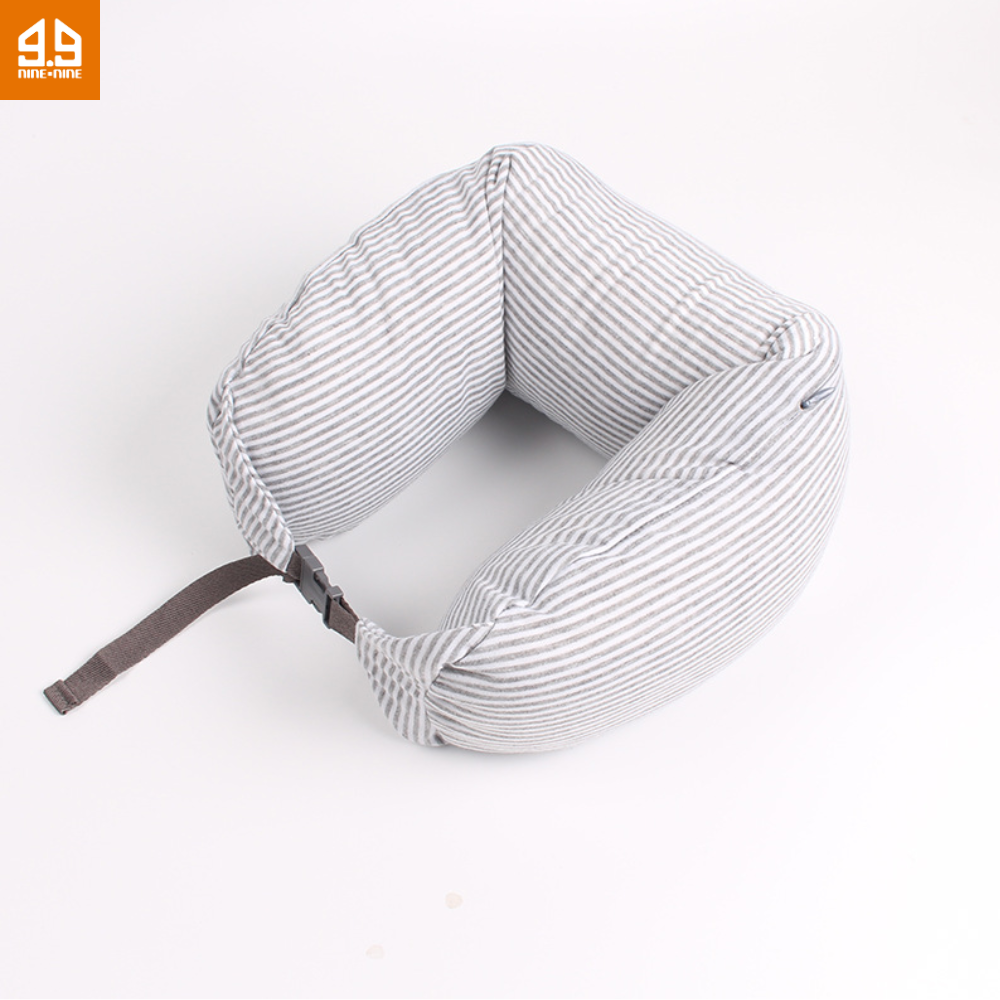 Gối kê cổ chữ U hạt xốp kiểu Nhật gối đi máy bay chống mỏi cổ khi đi tàu xe ngồi văn phòng