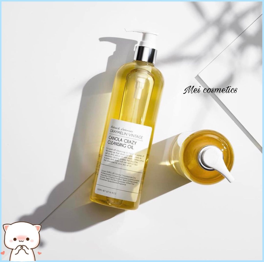 Dầu Tẩy Trang Hoa Cải G.raymelin Vintage - Canola Crazy Cleansing Oil