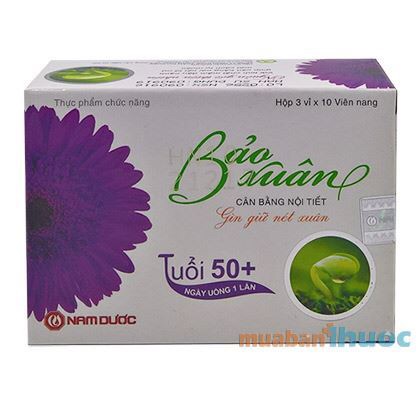 Bảo xuân tím (Bảo xuân 50+) Hộp 30 viên