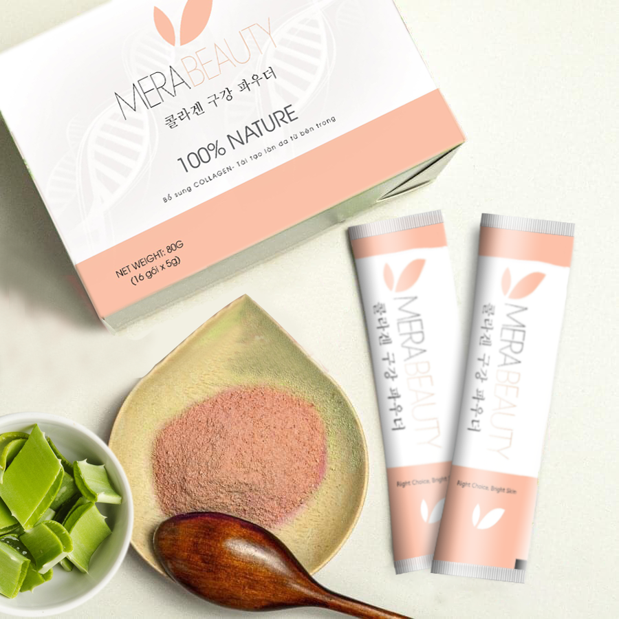 [HCM]Bột Merabeauty [Chính Hãng] - Bổ Sung Collagen và Nội Tiết Tố Tự Nhiên
