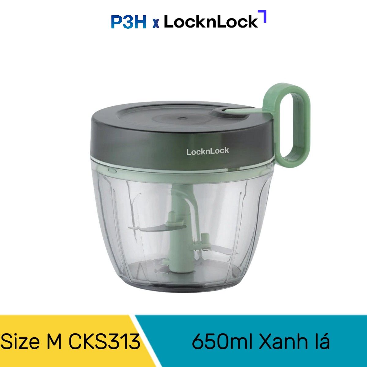 Dụng cụ xay nhỏ thực phẩm dụng cụ băm tỏi ớt Lock&Lock các size - Chất liệu không chứa thành phần độ