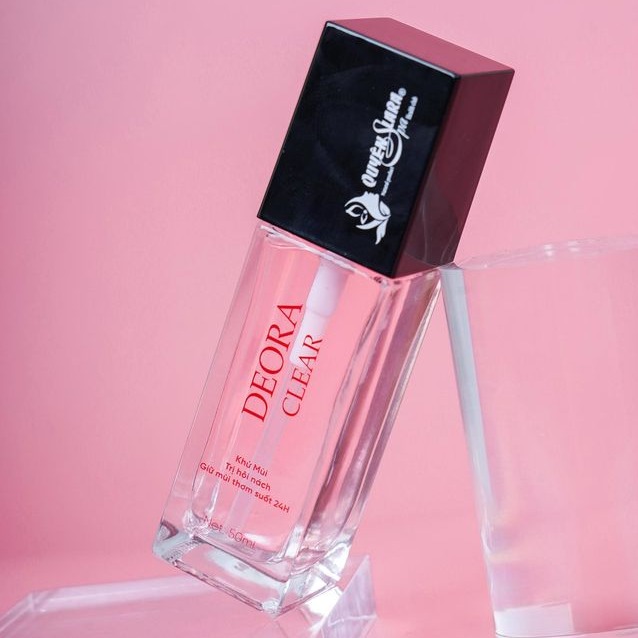 XỊT KHỬ MÙI HÔI NÁCH DEORA CLEAR QUYÊN LARA 50ml-Nam Nữ dùng được-Hết Hôi Nách Vĩnh Viễn