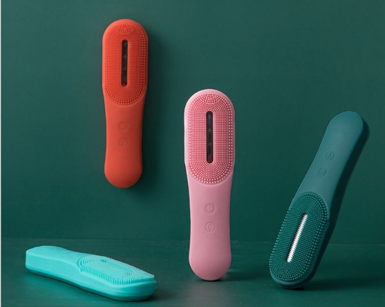 [Dụng Cụ Làm Đẹp]Máy Rữa Mặt Mini Cầm Tay 16.7X4.6Cmmáy Rửa Mặt Rung Sóng Siêu Âm Cầm Tay Làm Sạch Sâu Dưới Da Da Mặt Xe Khít Lỗ Chân Lôngkết Hợp Massage Vùng Mắtgiam Dấu Hiệu Lão Hóa.