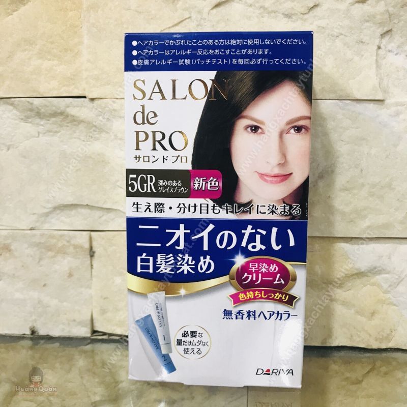 [Hcm]Thuốc Nhuộm Tóc Salon De Pro Số 5Gr