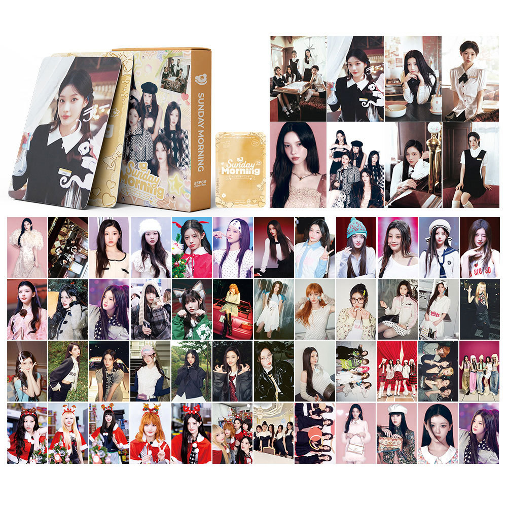 Set 55 lomo card ILLIT - Sunday Morning 2026