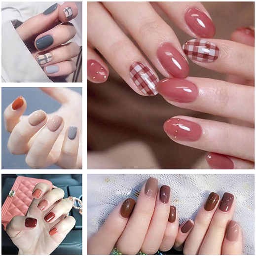 Bộ Dán Móng Tay Nail Sticker Gồm 14 Móng Không Thấm Nước Độ Đàn Hồi Tốt Da041 - Da060