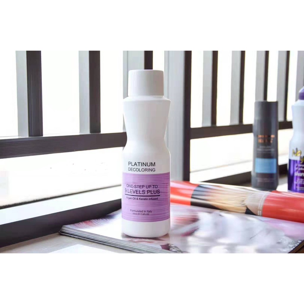 Kem tẩy tóc bằng tinh chất sữa Platinum Decoloring