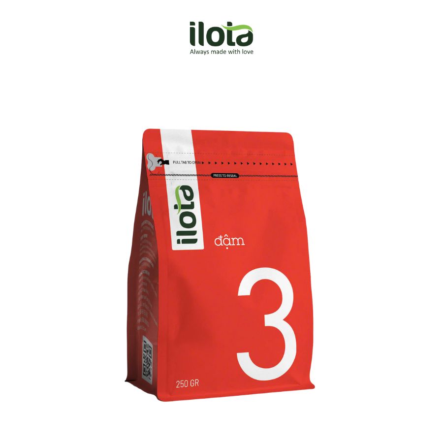 Cà phê rang mộc Phin đậm vị - Rang đậm vừa [nguyên chất] - ILOTA Coffee Roasters