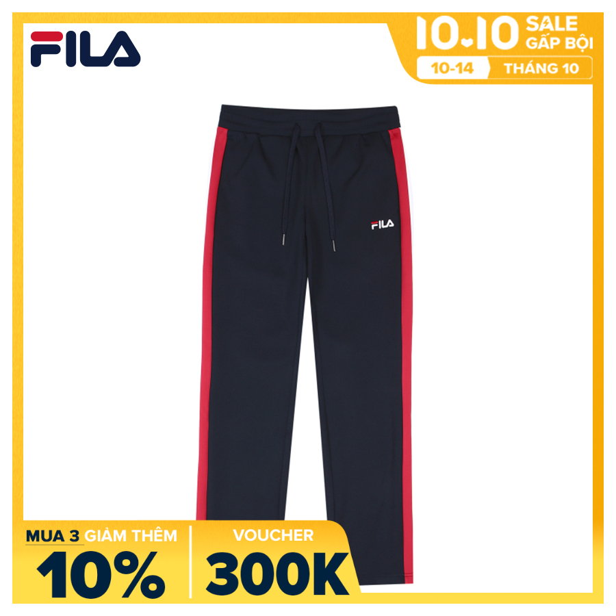 FILA Quần dài unisex Color Block - Bts Global Inline FS2FPC1104X