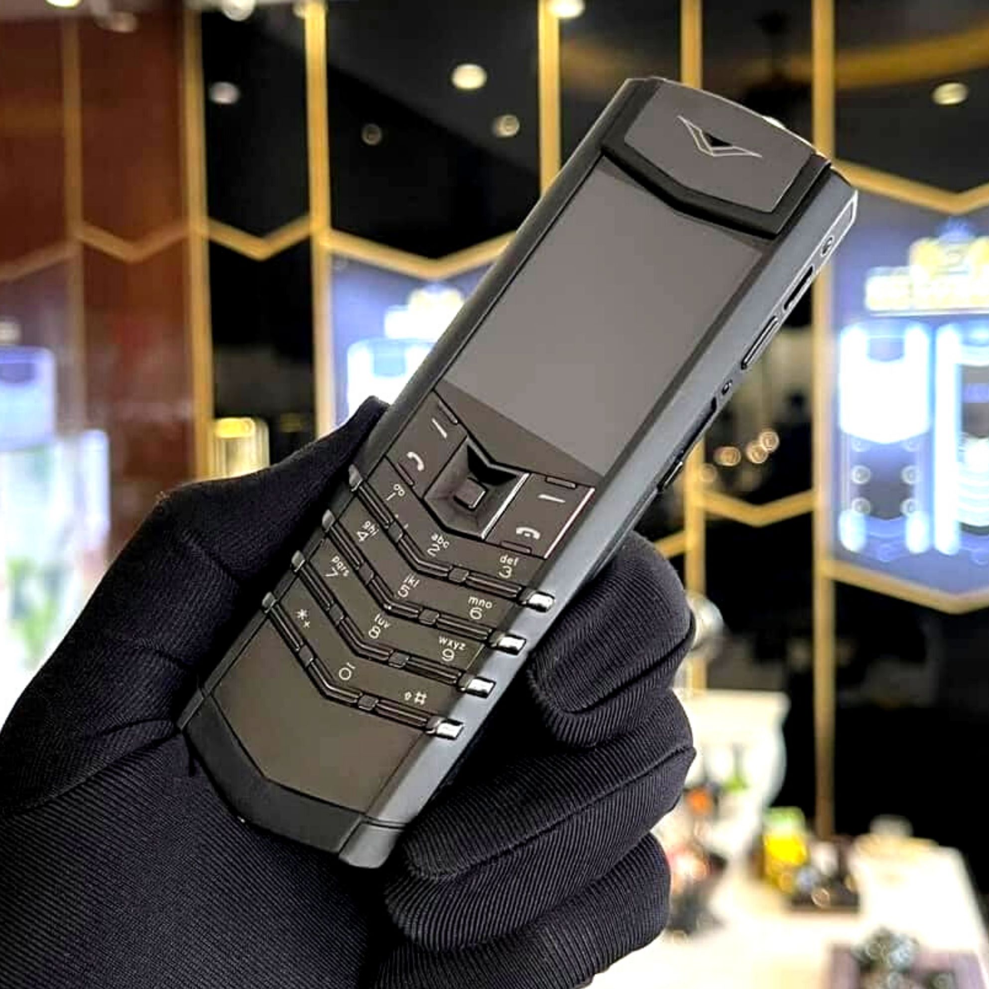 Điện thoại vertu 1sim loại xịn siêu sang siêu đẳng cấp tặng kèm zippo điện thoại doanh nhân được nhập fullbox vertu 1sim cao cấp giá rẻ điện thoại vetu 1-1 cao cấp - vertu màu đen minet