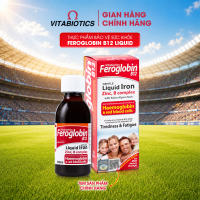 Thực Phẩm Bảo Vệ Sức Khoẻ FEROGLOBIN B12 LIQUID - Hỗ Trợ Tăng Khả Năng Tạo Máu (200ml) - Thương Hiệu Vitabiotics