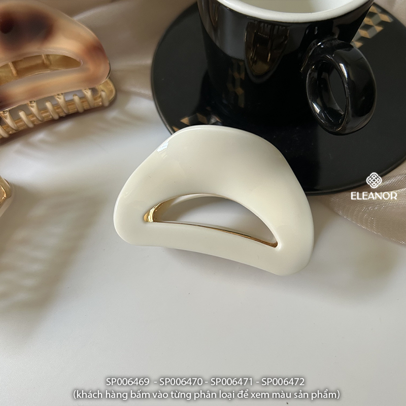 Kẹp tóc nữ Eleanor Accessories kẹp tóc càng cua kiểu dáng basic phụ kiện tóc 6469