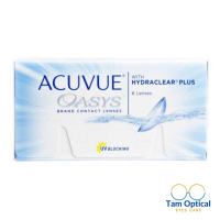Acuvue Oasys with HYDARCLEAR PLUS 6Lenses/6chiếc - kính áp tròng 2 tuần không màu