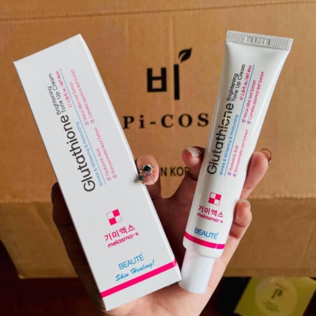 Kem Dưỡng Trắng Da Melasma-X 3D Glutathione Tone Up Cream