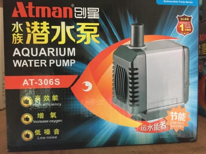 [HOÀN TIỀN 10%]MÁY BƠM CHÌM ATMAN THẾ HỆ MỚI 306S