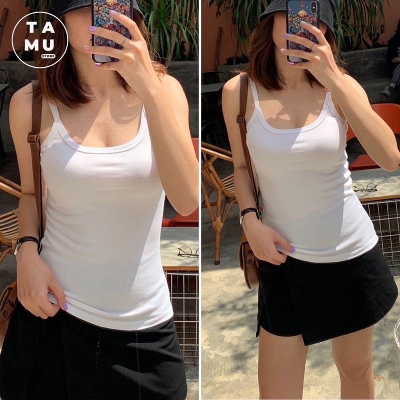 áo thun hai dây dài đẹp áo hai dây nữ - UYÊN VŨ SHOP