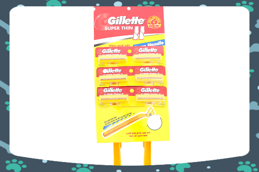 [HCM][Ảnh thật] Combo 1 vĩ 12 Cái dao cạo Gillette thuận tiện dễ sử dụng
