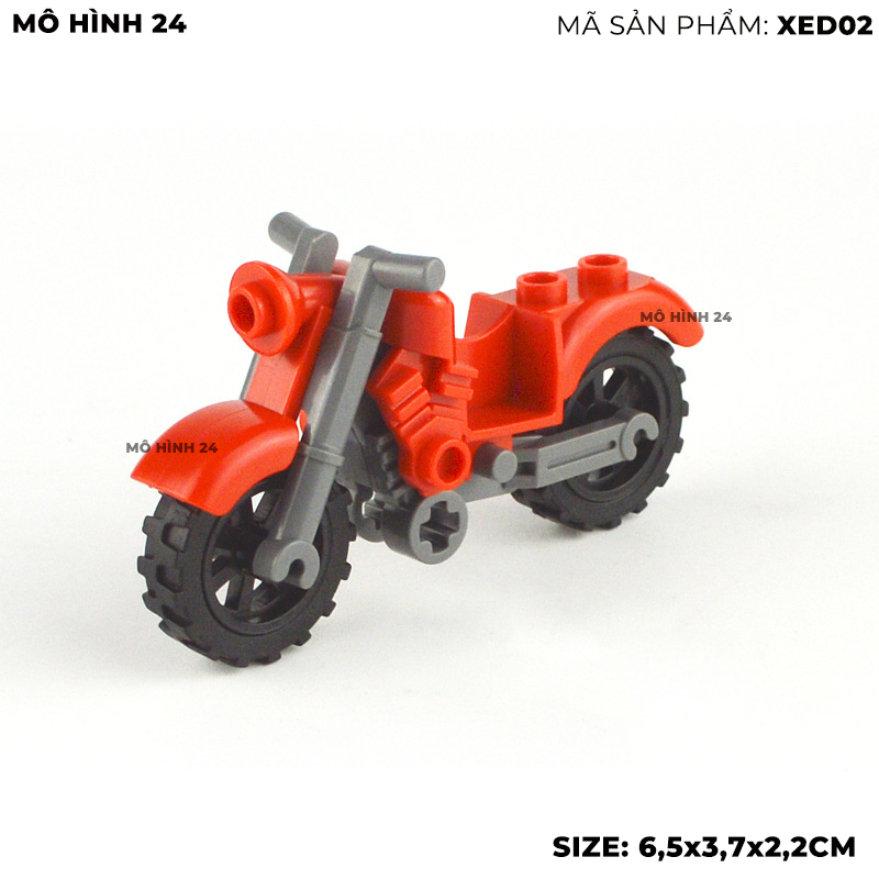 Mô hình đồ chơi xe máy minifigures minifigure xe24 cho nhân vật mini lắp ráp đồ chơi trí tuệ khối xây dựng SWAT quân sự TƯƠNG THÍCH lego