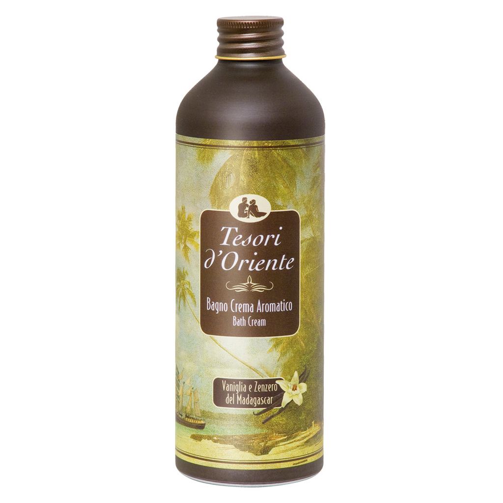 [Hcm](Hàng Chính Hãng) Sữa Tắm Nước Hoa Tesori D Oriente Vanilla&Ginger Tinh Dầu Macca 500Ml - Nhập Khẩu Từ Italy