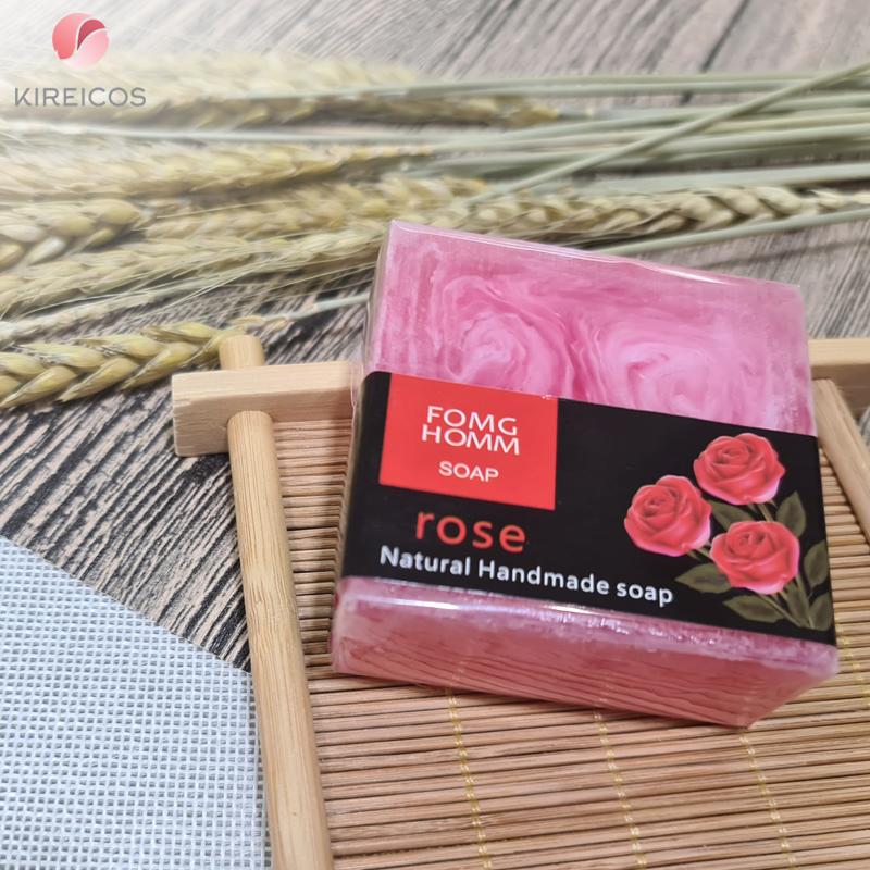 Xà Phòng Tắm Rửa Tay Dưỡng Ẩm Hand Made Vuông Đủ Mùi 100G - Rose