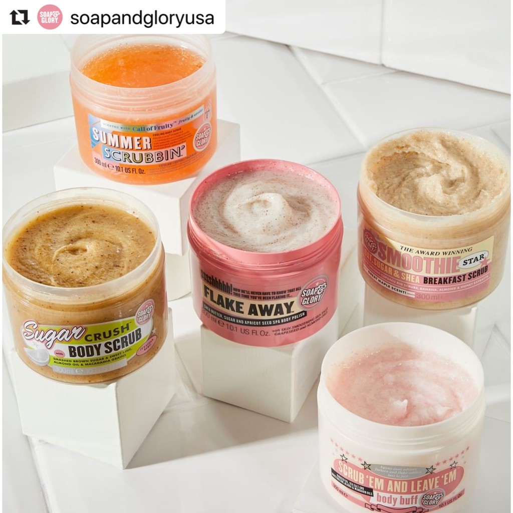 Tẩy Da Chết Toàn Thân Soap & Glory Body Scrub Smoothie Star Breakfast Sản Phẩm Đa Dạng Về Mẫu Mã Kích Cỡ Chất Lượng Tốt Đảm Bảo An Toàn Sức Khỏe Người Dùng