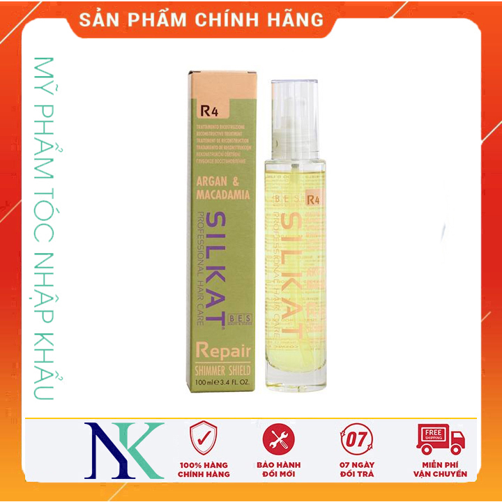 [HCM]Tinh Dầu Argan Bes R4 Shimmer Shield 100Ml