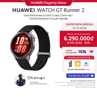 Đồng Hồ Thông Minh HUAWEI WATCH GT Runner 2 | Ultra Performance | Định Vị Siêu Chính Xác | Chế Độ Marathon Chuyên Nghiệp